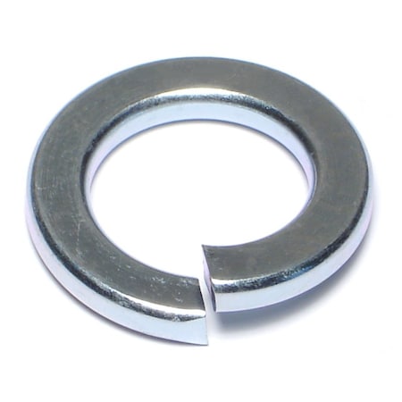 Midwest Fastener Split Lock Washer, For Screw Size 20 mm Steel, Zinc Plated Finish, 5 PK 73714